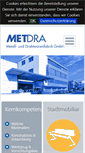 Mobile Screenshot of metdra.de
